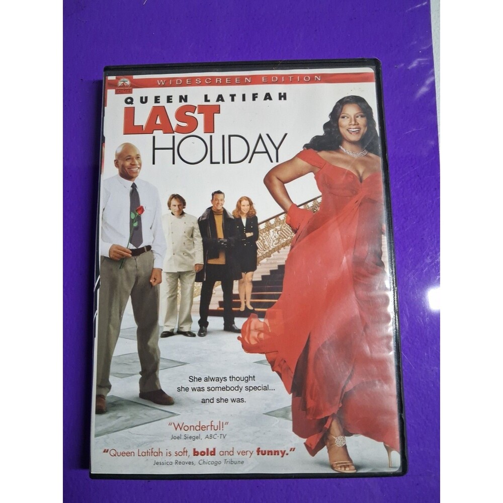 Last Holiday (DVD, 2006, Widescreen Edition) Queen Latifah LL Cool J ~